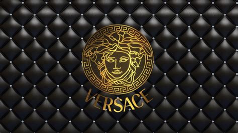 sfondo versace|versace logo wallpaper 4k.